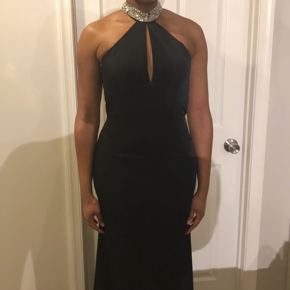 Black formal gown